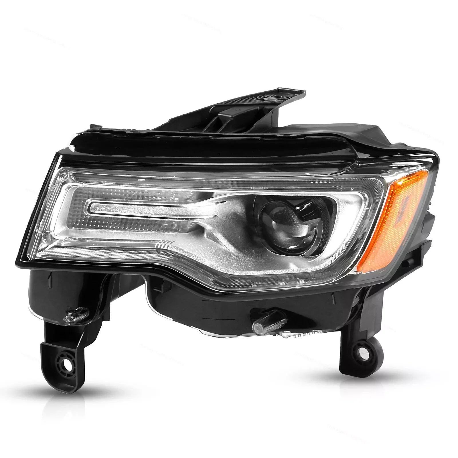 Fabryka części samochodowych OEM hurtownia LED DRL lewy prawy reflektor HID do Jeep Grand Cherokee 2016 2017 2018 2019 2020 2021