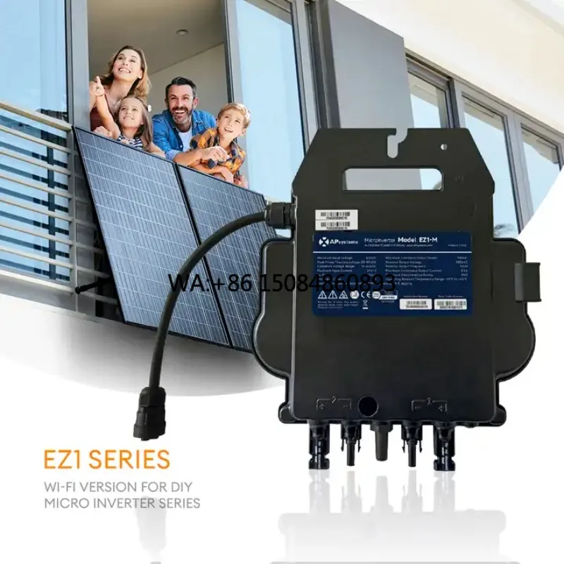 Solar balcony power generation  800w APsystems Ez1 m Micro Solar Inverter Wifi Mppt BALCONY Photovoltaic Home Use
