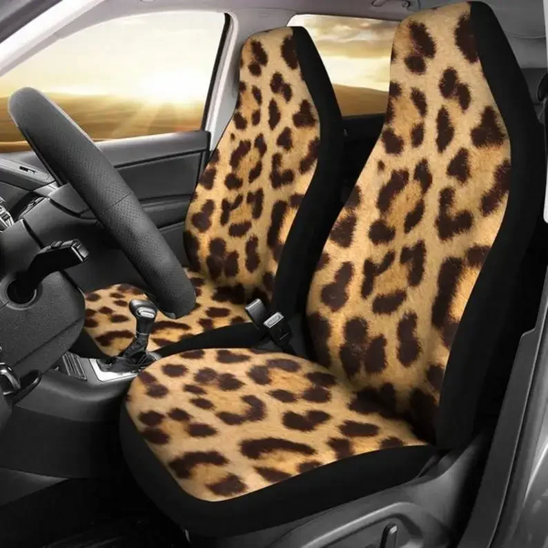 Animal Print, Leopard Print, Leopard, Wildlife-Car Seat Covers, Car Accessory, Gift for Her, Custom Seat Covers, Custom Made Cov