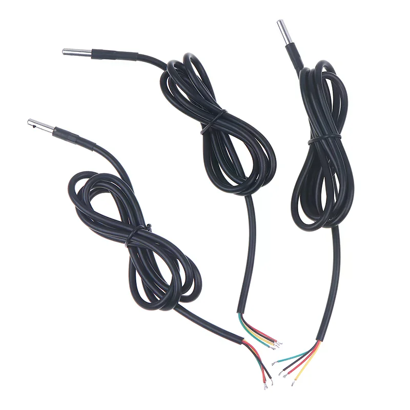 Water-Resistant Stainless steel IIC Module Digital Probe for Temperature & Humidity Measurement | SHT20 SHT30 SHT40 Models