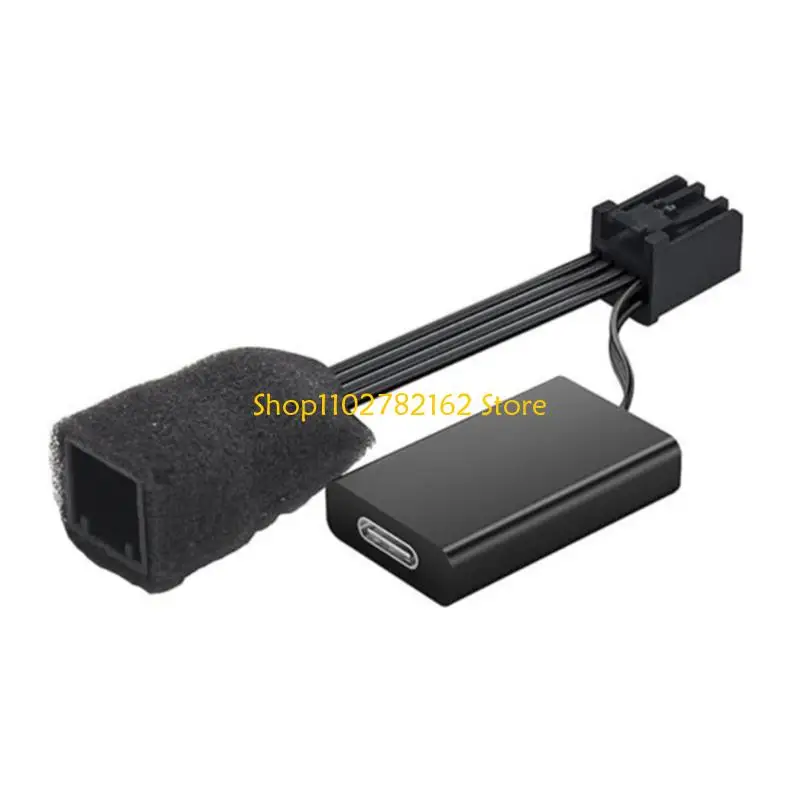 547B Weatherproof 10 Pin Dashcam Charging Adapter High Temperature Resistant Material Stable Output Compact Vehicle