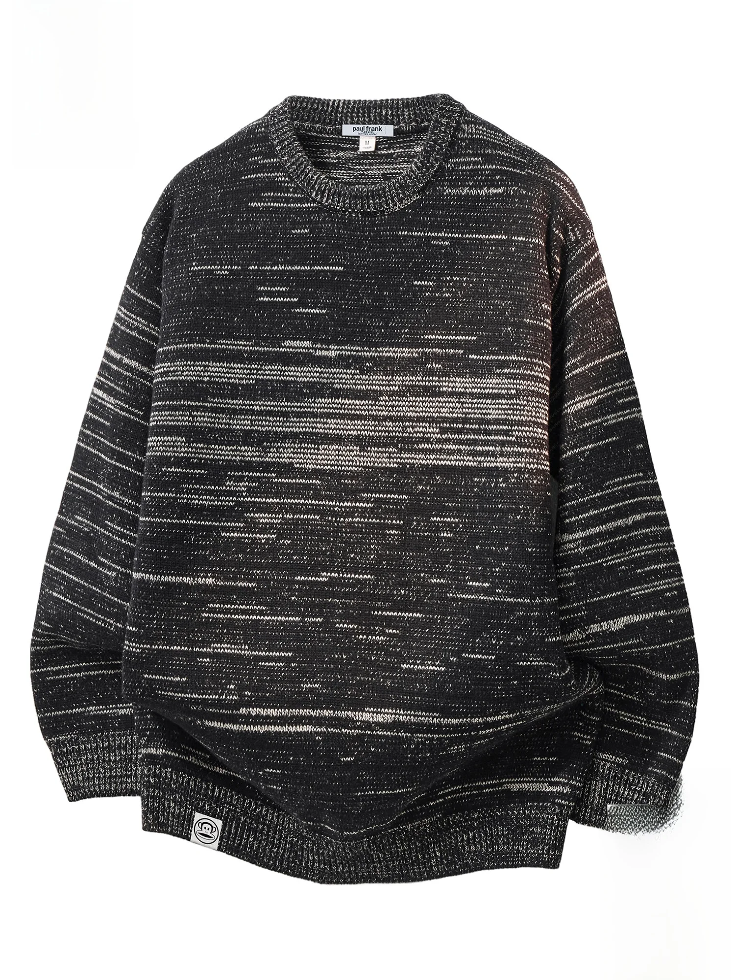 

PaulFrank Lazy Monkey Casual Knitwear Men's round Ne Sweater Autumn Winter Faion Color Blo Leisure Knitted irt