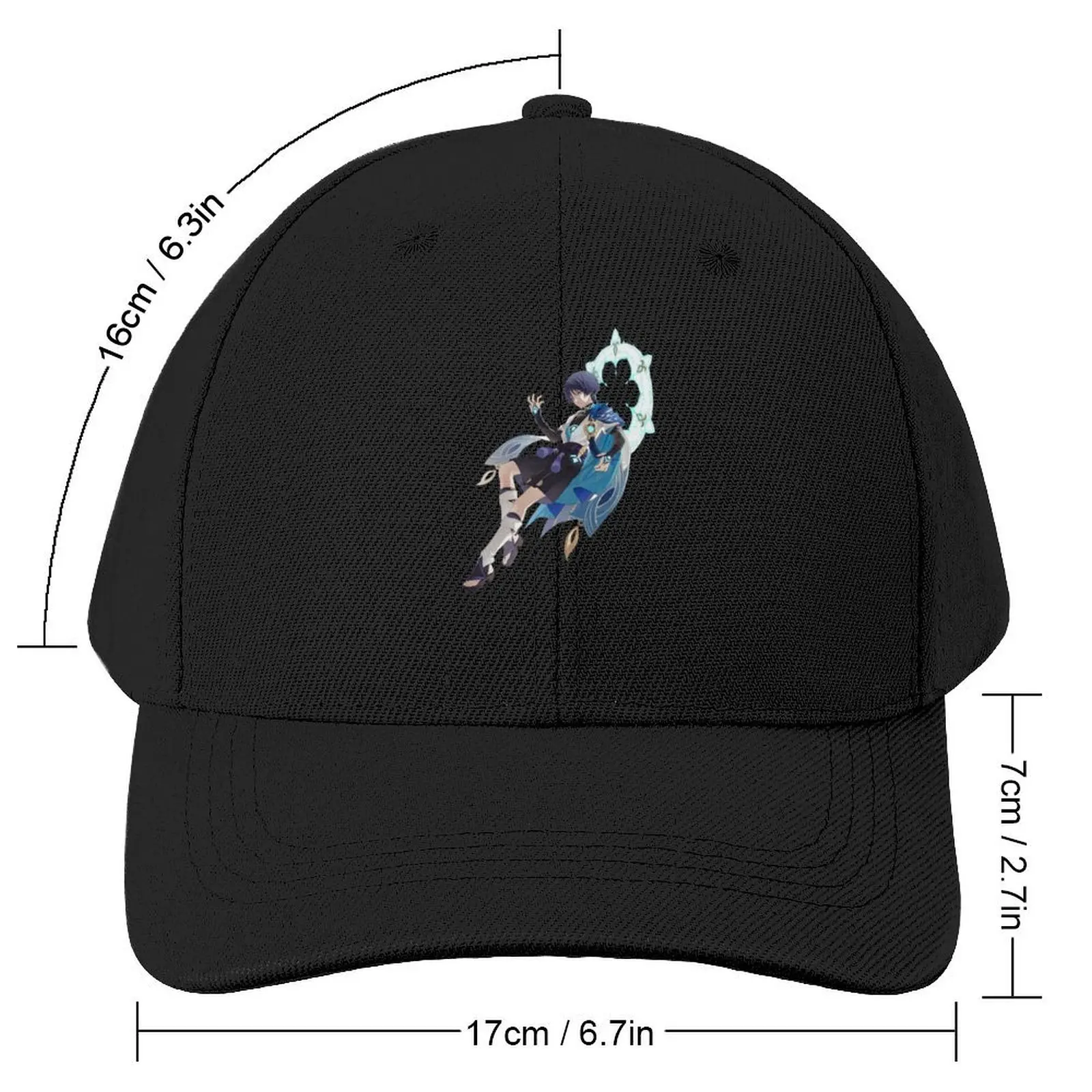 Genshin - The Wanderer Power Surge Baseball Cap Anime Christmas Hat hiking hat Boy Child Women's