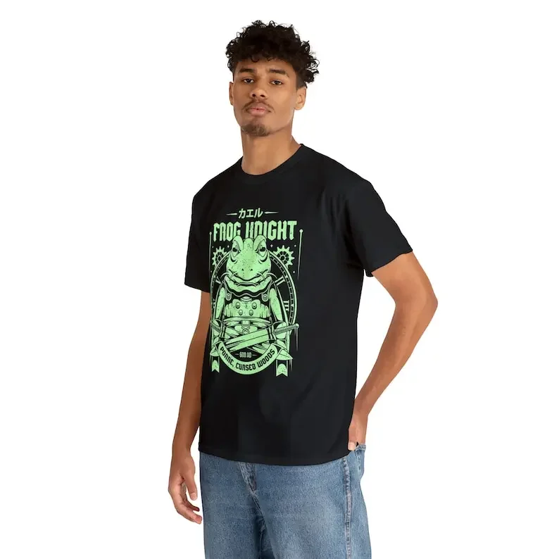 Unisex Chrono Trigger Retro Gaming T-Shirt, Frog Knight Videogame Shirt