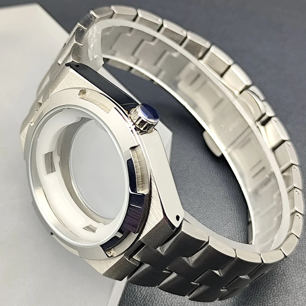 8215 Gehäuse 43mm Uhrenbox Passend für M8215/82 Serien Uhrwerke Uhrenzubehör 8215 Zifferblatt 8215 Zeiger Uhrenteile Uhren für Herren – Detail 2