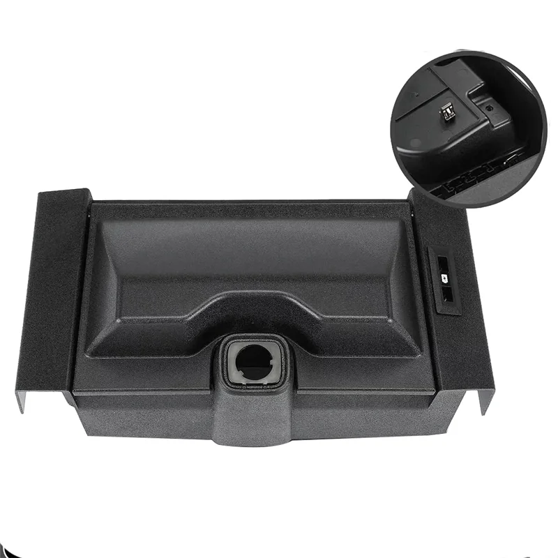 

OB-Black Center Seat Front Cup Holder FL3Z-1813562-AT For Ford F-150 2015 2016 2017 FL3Z-1813562-AH FL3Z-1813562-An