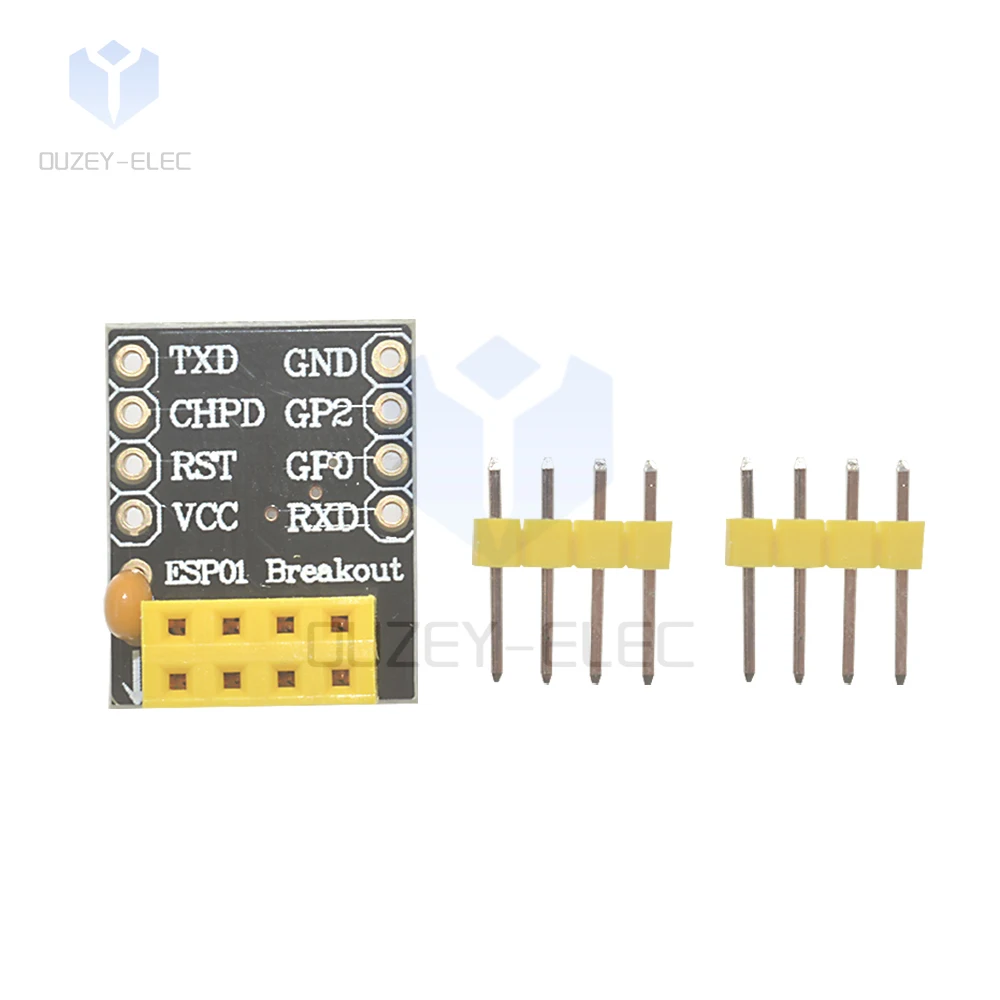 3.3 V ESP-01/01 SアダプタボードパンボードアダプタESP 8266 ESP 01 ESP 01 S溶接なしWiFi無線モジュールシリアルパンボード4 PIN