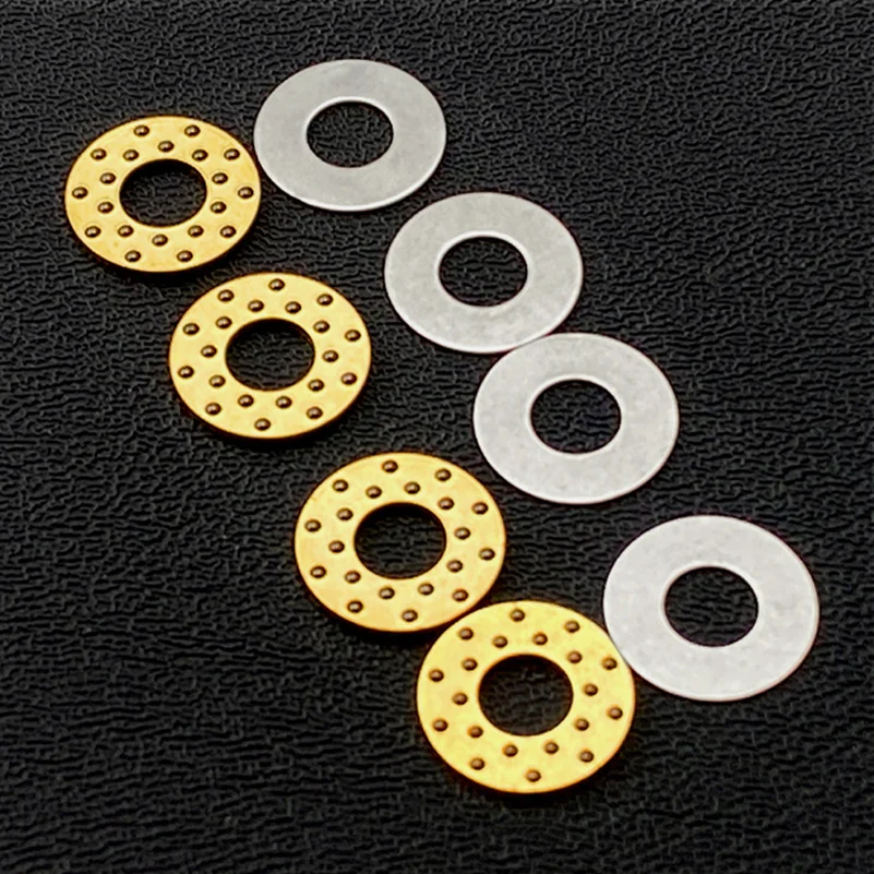 Outer Diameter 13.5MM CNC Ceramic Ball Brass Frame Made Folding Knife Replace Accessories Cage Bearings DIY Making Parts