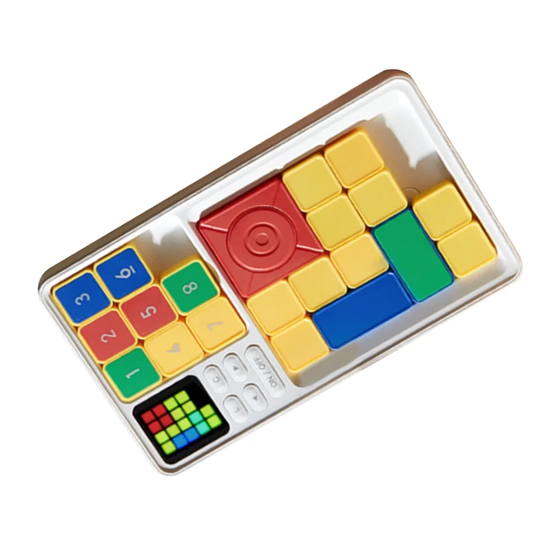 B78B-Super Slide Puzzle Hand Reise Spiele Für Kinder 8-12 Gehirn Teaser Road Trip Aktivitäten Für Kind Kinder geburtstag