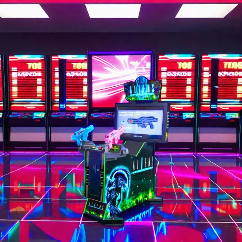 

AMA Coin Operated Games Children Arcade 4d Shooting Game Entertainment Machine Shooting