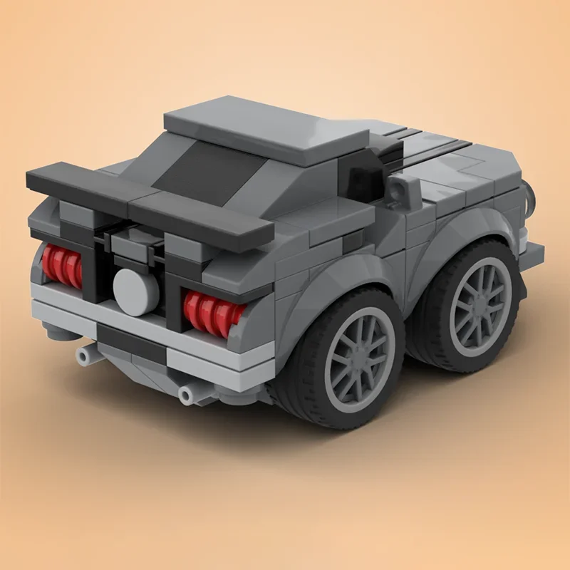 311 Stück MOC John Wick Forded Mustangesd Brickheaded Modell Bausteine Spielzeug Architektur DIY Weihnachtsgeschenke Idee Ziegel Kinder