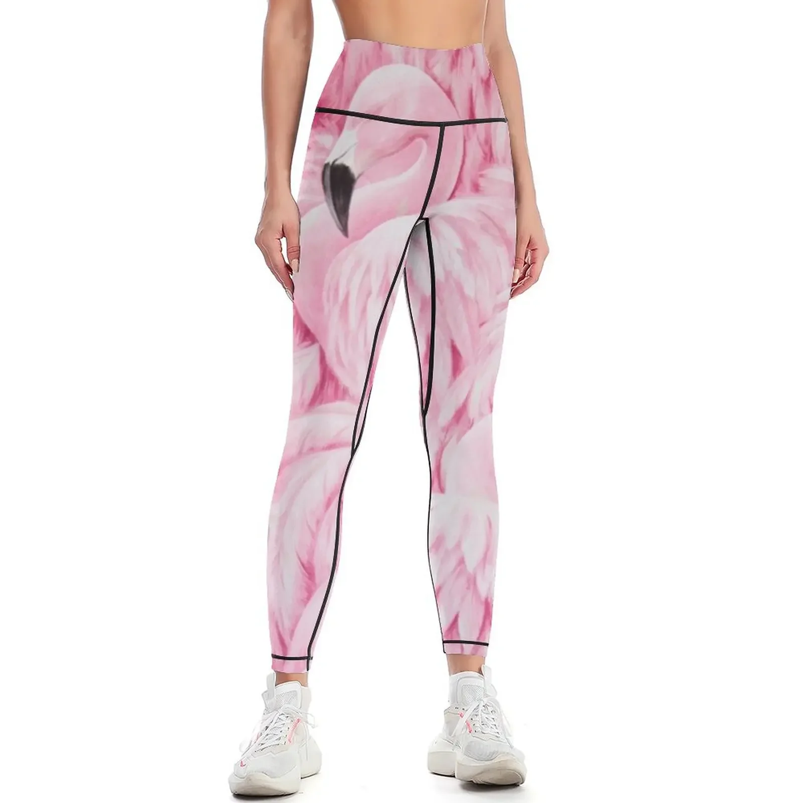 

Flamingos Leggings for physical Women's fitness for fitness Women sportwear Womens Leggings