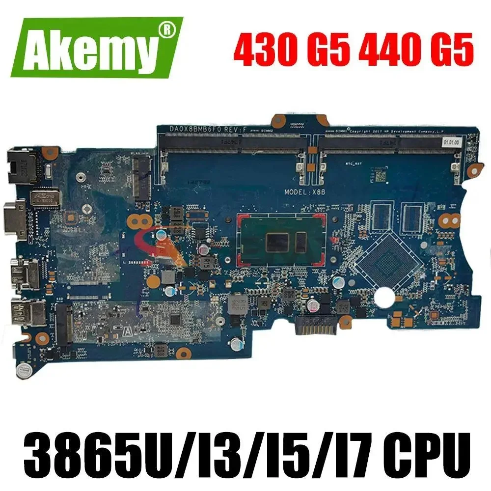 

For HP ProBook 430 G5 440 Motherboard L01039-601 L01042-601 L01037-001 DA0X8BMB6F0 DA0X8BMB6G0 ZHAN 66 PRO G1 DAX8BMB18B1