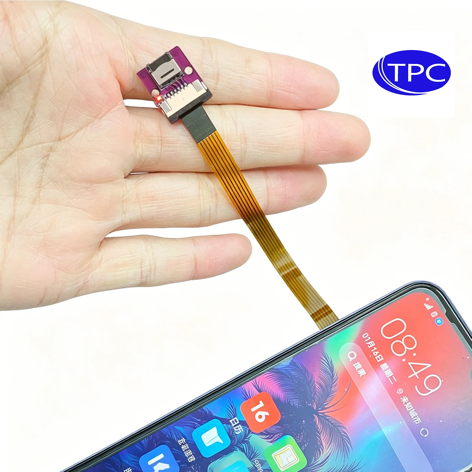 TPC ESIM to Nano SIM Expansion Cable | No Soldering Required ESIM Card Adapter Conversion Board, ESIM Lab Test