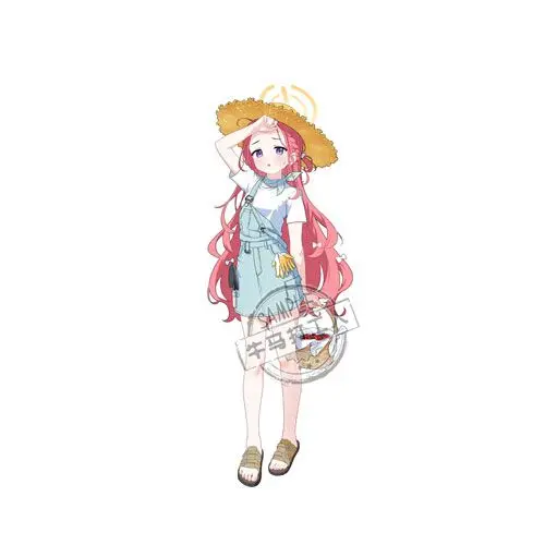 Blue Archive Tendou Arisu Saiba Momoi Acrylic Standing Sign Anime Cute Xmas Ornament Originality Personality Acrylic Bracket