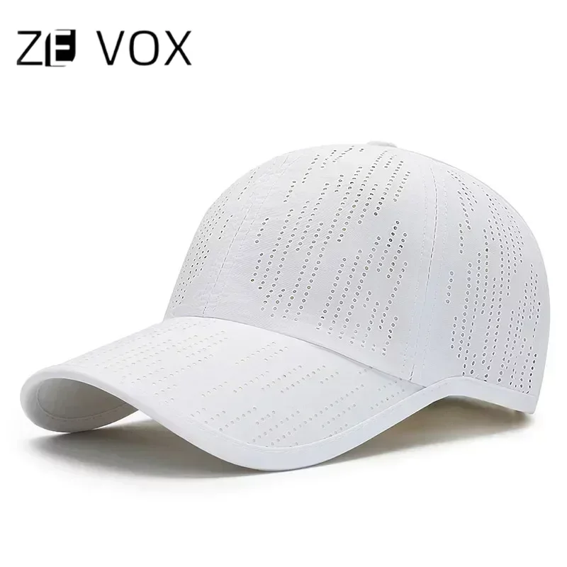 Women\'s Hat Baseball Cap for Female Ladies Girls Sports Hat Quick Drying Breathable Mesh Trucker Hat Solid White Fashion Brand