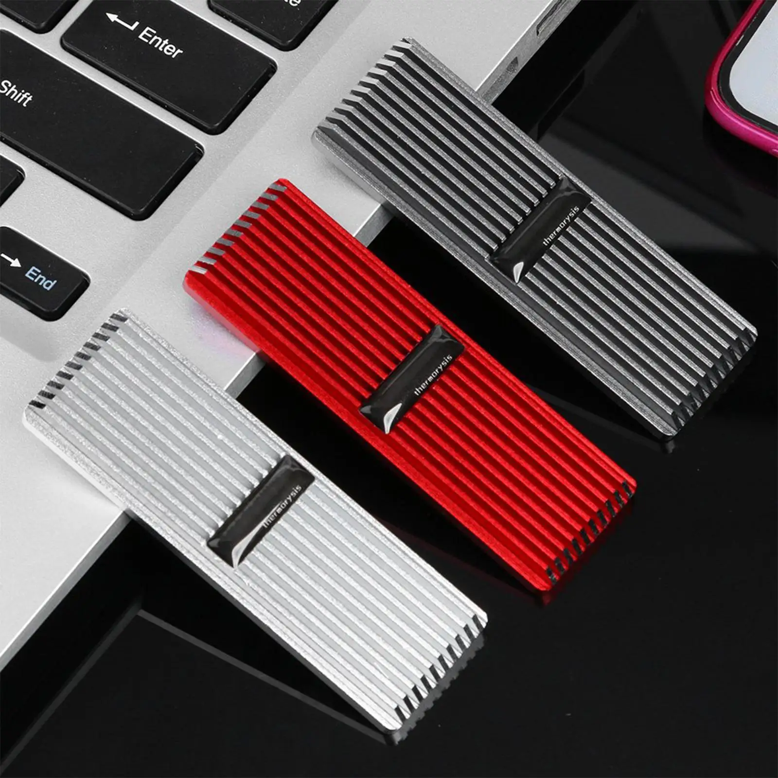 M.2 Heatsink for NVMe NGFF M.2 2280 Groove Design Heat Dissipation Cooler