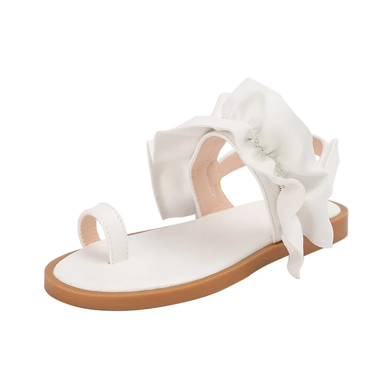 

Sandalias Fashion High-quality Lace Girls Sandals 2025 Summer New Style Kids Slippers Comfort Non Slip Child Beach Shoes Zapatos