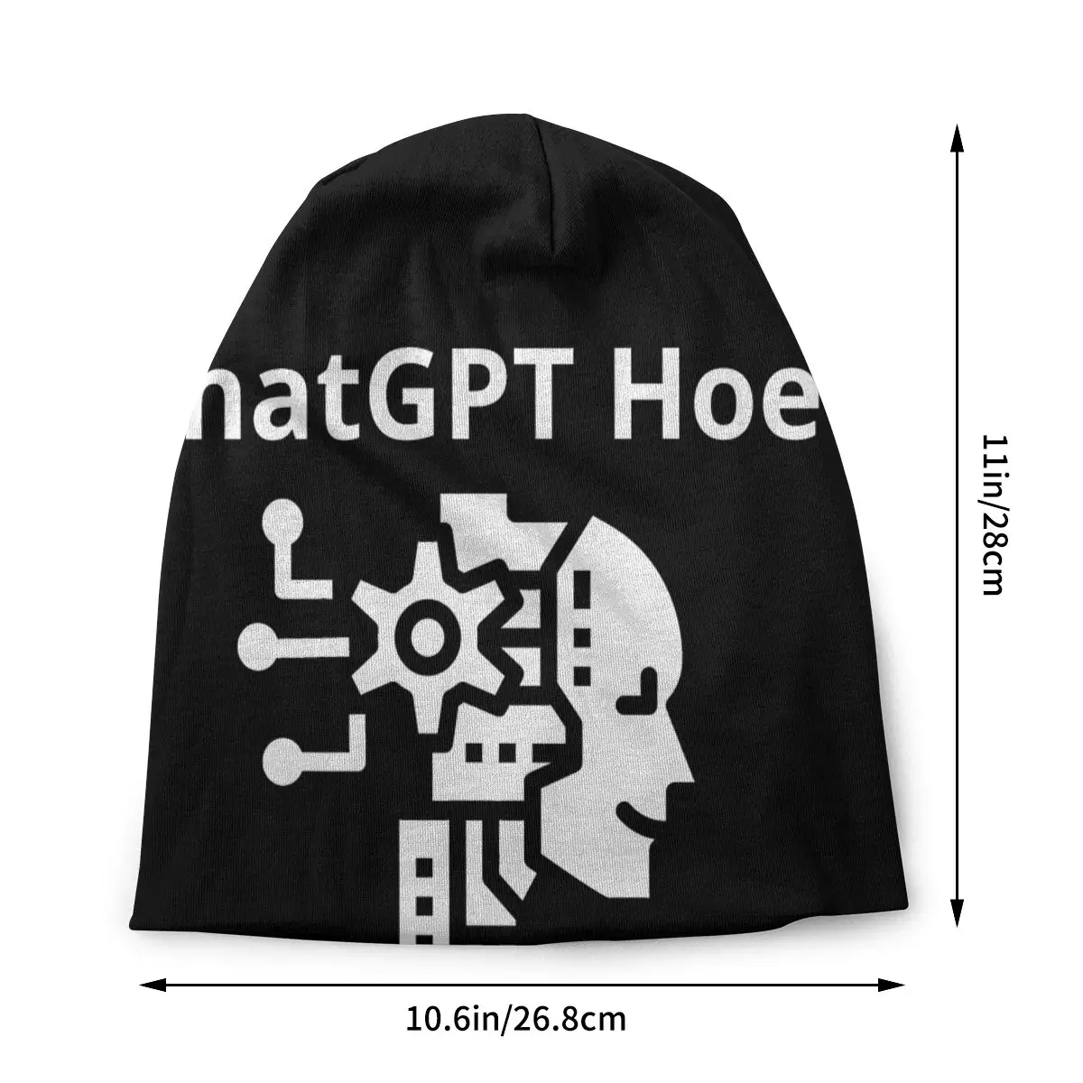 ChatGPT Skullies Beanies Caps Hoe Thin Hat Autumn Spring Bonnet Hats Men Women's Street Ski Cap