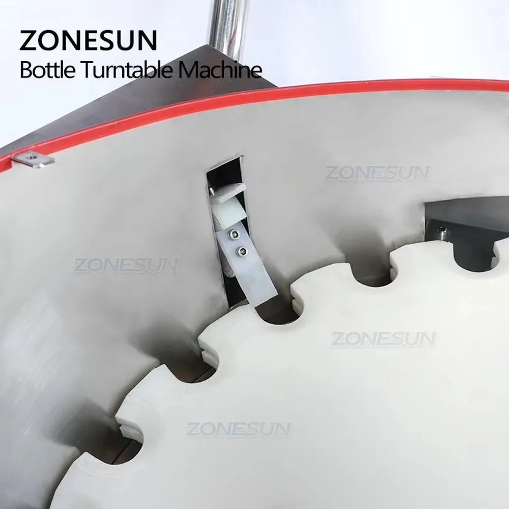Automatic Bottle Unscrambler Sorting Turntable Machine for Small Round Plastic Bottles Efficient Packaging Line