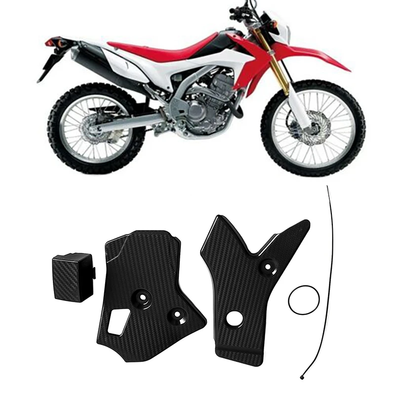 Motorrad rahmens chutz abdeckung mit vorderer Haupt brems zylinder abdeckung für Honda Crf250l Crf250m Crf 250l 2015-2017