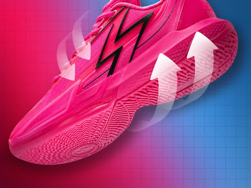 361 Degrees BIG3 4.0 Quick Herren-Basketball-Sportschuhe, verschleißfest, rutschfest, atmungsaktiv, niedrig geschnittener Sneaker für Herren, 672411122 – Detail 8