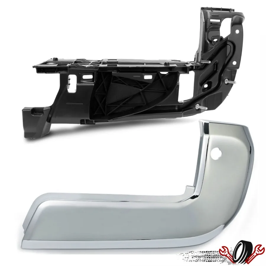 

Торцевая крышка правого заднего бампера + внешний удлинительный кронштейн для Tacoma 16-23