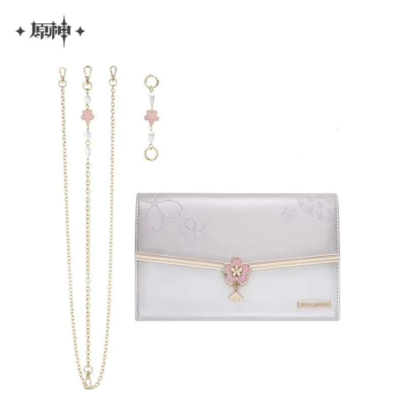 

[Official]Game Genshin Impact Yae Miko Chain Purse Resplendent Feast Theme Folder Photo Frame Stand Stamp Cosplay Gift Presale