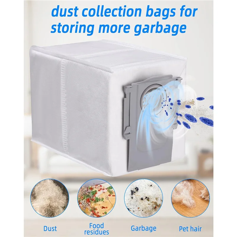 

A47U 2 Set For Roborock Q Revo PRO/Q Revo S/Q Revo Maxv Robot Vacuum Parts Main Side Brush Hepa Filter Mop Cloth Dust Bags