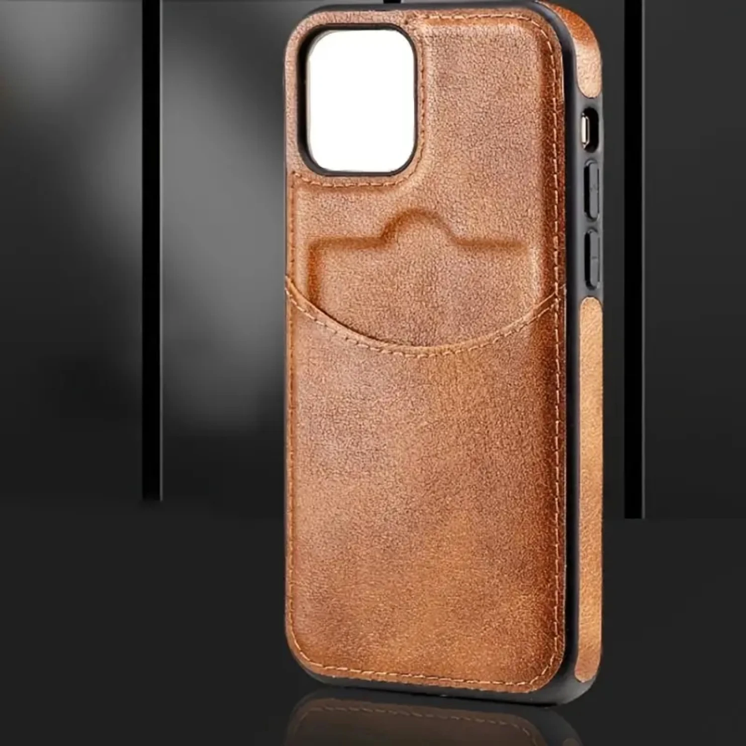 

Ultimate Device Protection and Style: Stylish, Functional, and Elegant Leather Protective Case with Card Insert, Back Cover Type