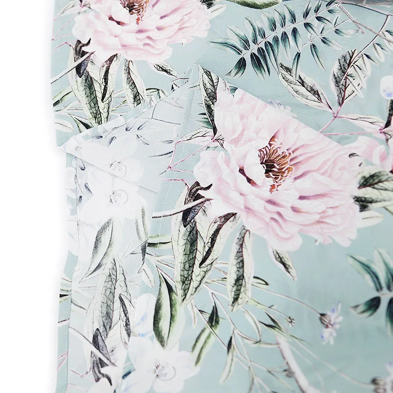 فستان سترة أنيق من BirdTree-Silk مزدوج الكريب، رقبة على شكل V وطبعة زهور برباط، فستان حفلات مزاجي للنساء، ربيع 2026 D5D560CC #5