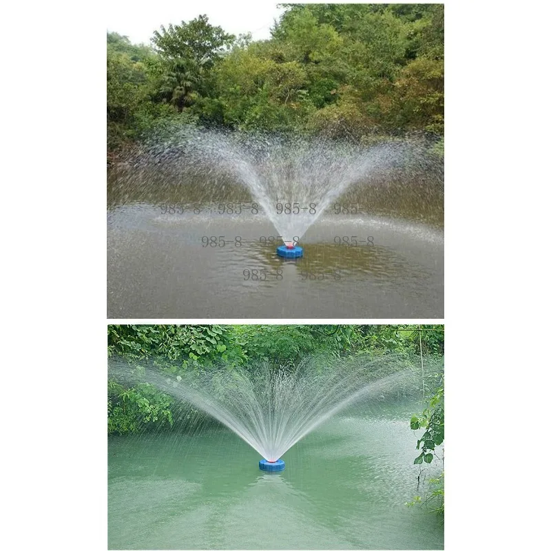 Aquaculture Fish Pond Aerator Oxygen Pump 2-inch Outlet, Multi-Purpose Water Pump for Farm Water Spraying, Drainage and Aquatic