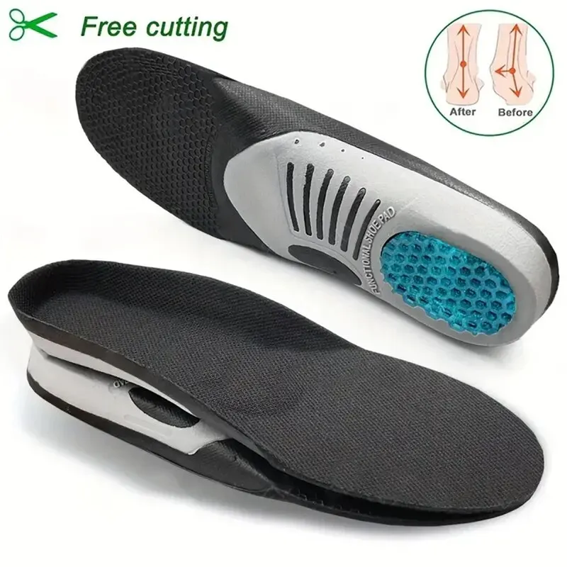 1Pair Orthopedic Insoles Orthotics Flat Foot Health Sole Pad For Shoes Insert Arch Support Pad Plantar Fasciitis Feet Care Pads