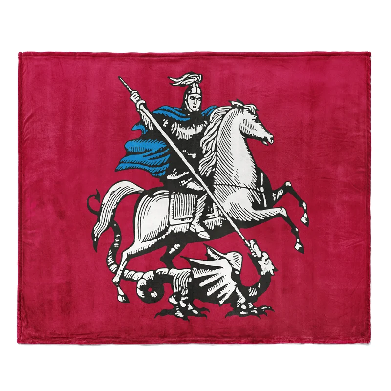 Gaslight Gatekeep Girlboss Moscow Russia Throw Blanket for Women Men Girls Boys Kids Pets Dogs Cats Couch Sofa