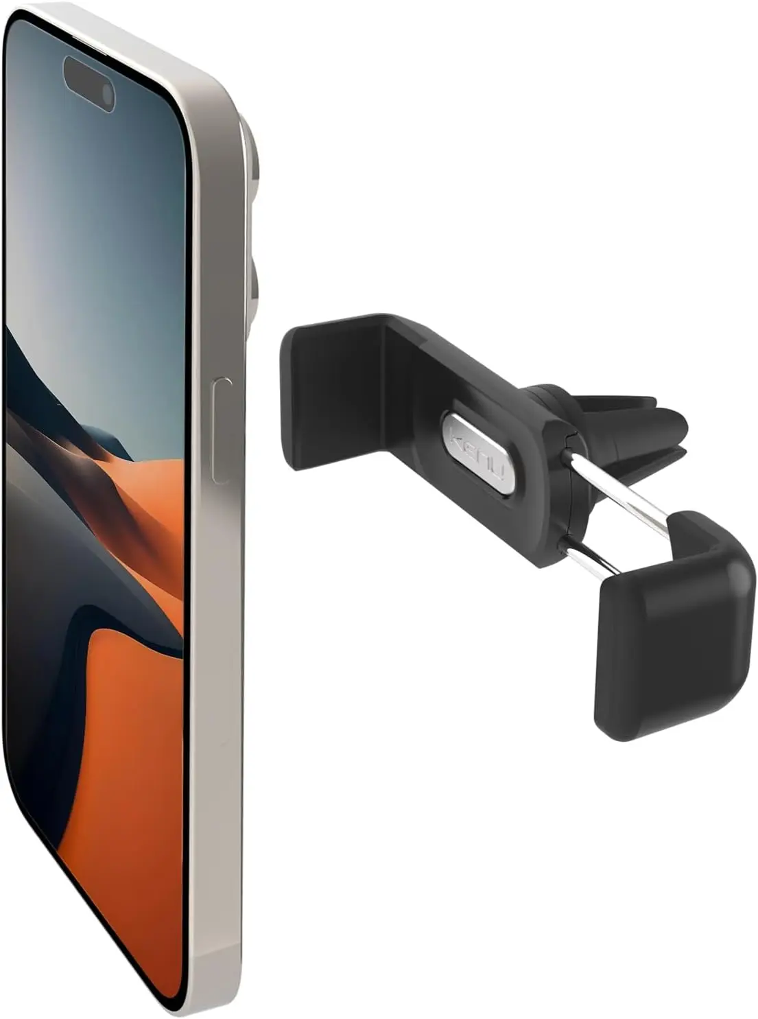 

Expandable Car Phone Holder with 360° Pivot, Compatible with iPhones, Samsungs & Androids
