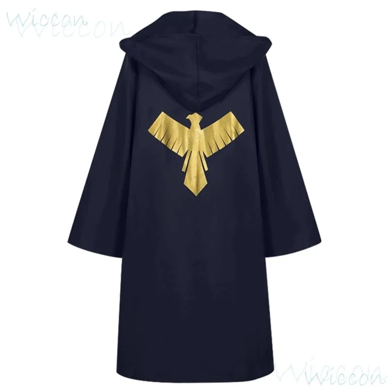 

a7d@Mash Burnedead Anime Lance Crown Mashle: Magic and Muscles Cosplay Cape Cos Uniform Magic Robe Cloak Holloween Party for Men