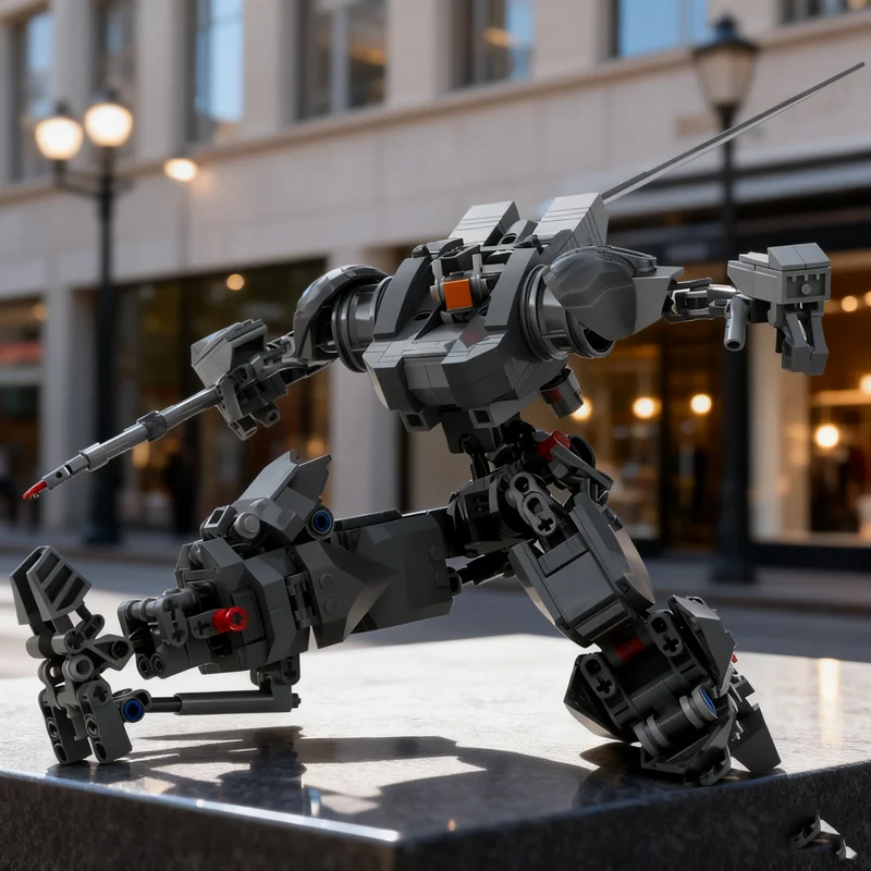 670 Uds. MOC Farseer Marco de combate anticadatorio modelo de Harry bloques de construcción regalo de Navidad juguetes de arquitectura Idea ladrillo educativo