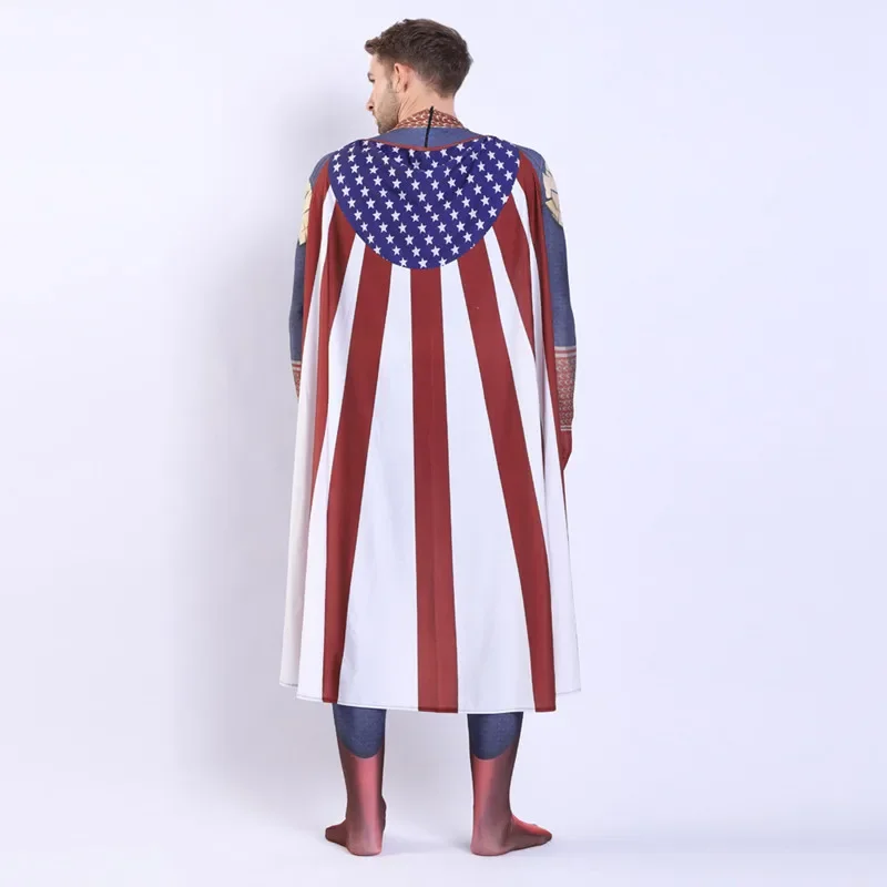 The Boys Costume Cosplay 3D Spandex Zentai Suit Adult Kid The Seven homander A-Train il Costume della tuta Starlight profondo