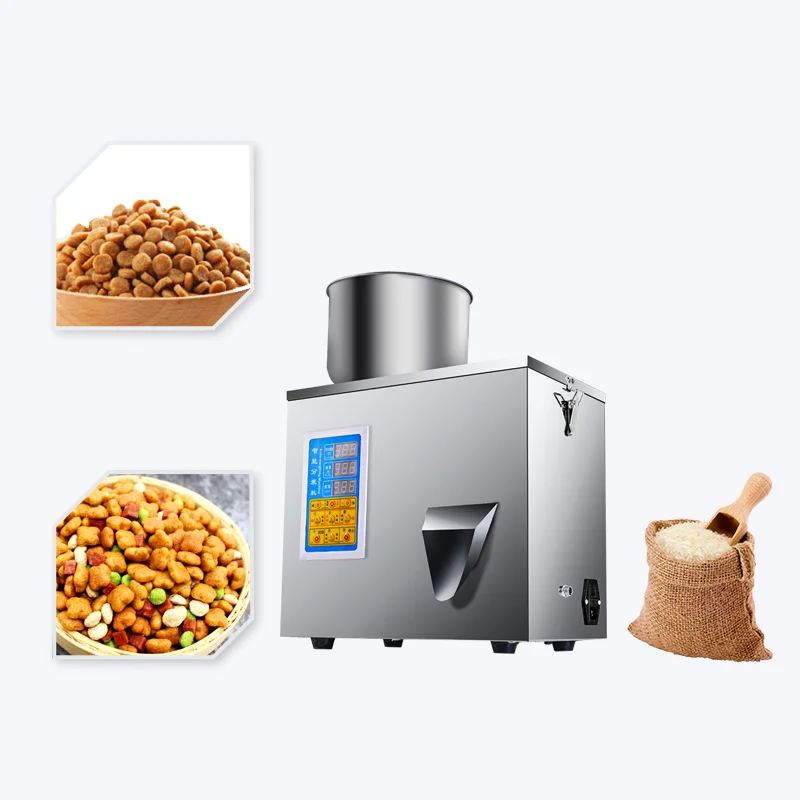 Household Tea Packing Machine Powder Granule Filling Machine Commercial  Small Weighing Machine