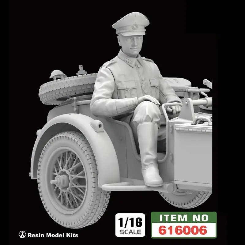 FREEDOM 616006 1/16 Officer For Side Car 1942  Model Kit