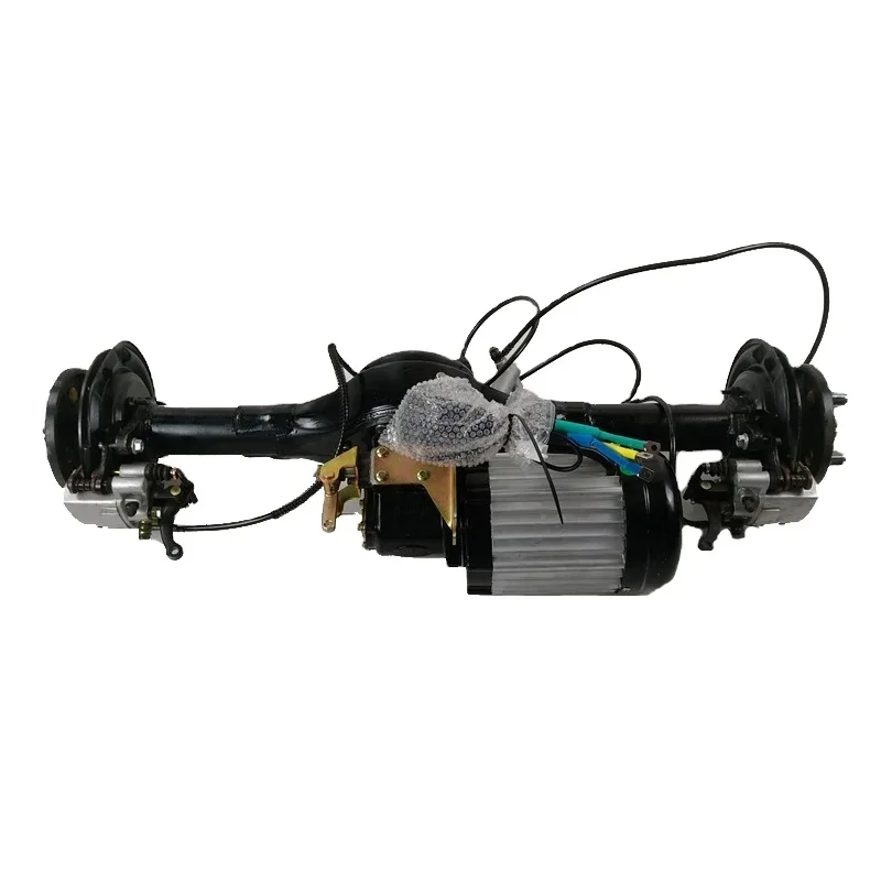 

New energy electric four-wheeled tour bus 3000w 48v brushless motor driving rear axle
