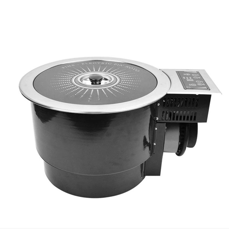 Self-circulation electric grill Commercial grill Commercial self-service smokeless grill Non-stick