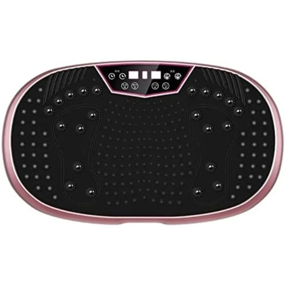 Fitness Vibration Plate - Whole Body Vibration Platform Exercise Machine - Home & Travel Workout Equipment for Weight Loss