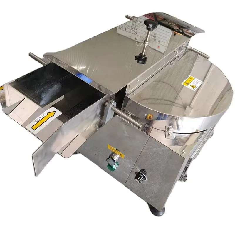 Customized Stainless Steel Burger Bun Slicing Machine Commercial Bakery Automatic Bread Cutting Equipment