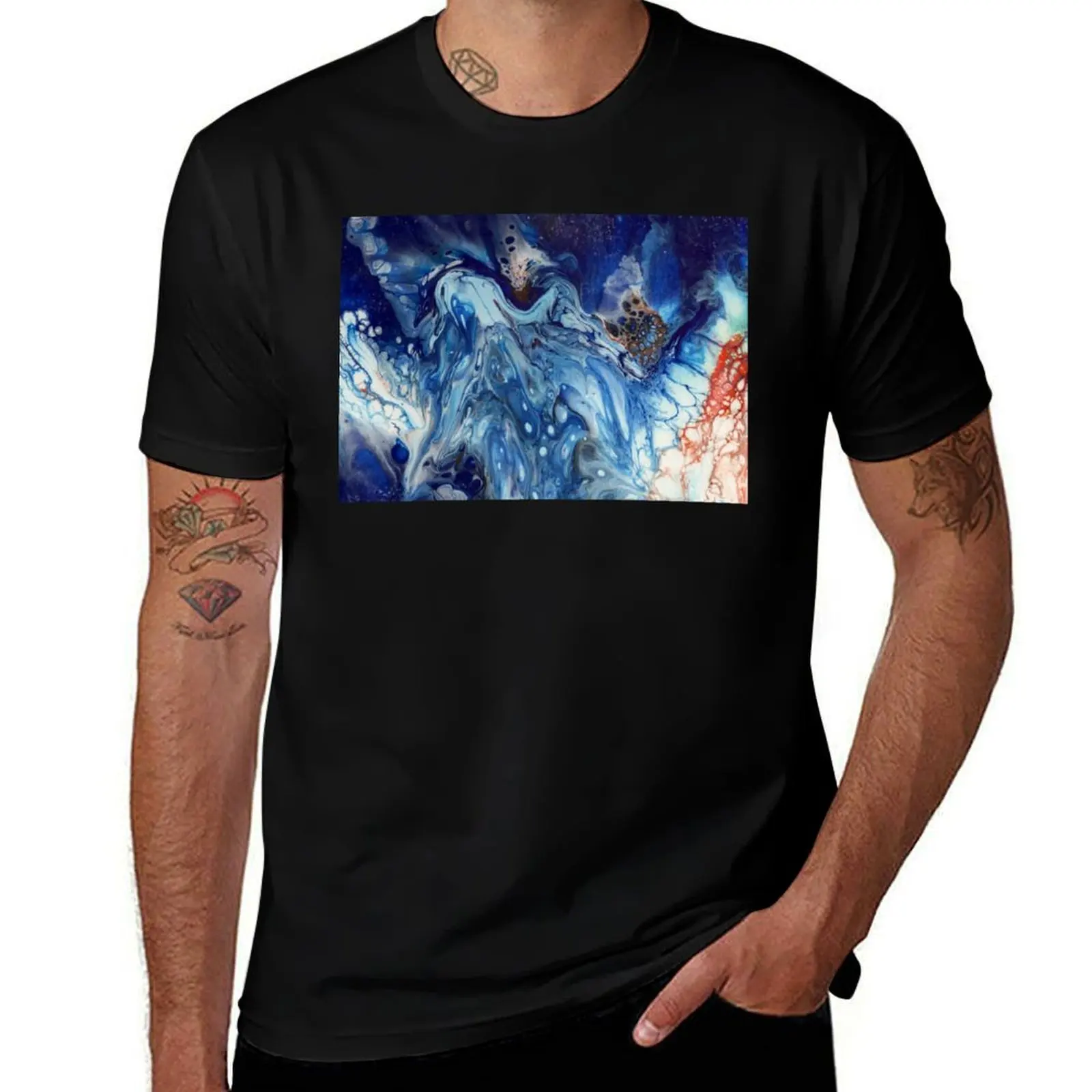 

Chromatic Crescendo T-Shirt Plus Size Loose Fit T-Shirt