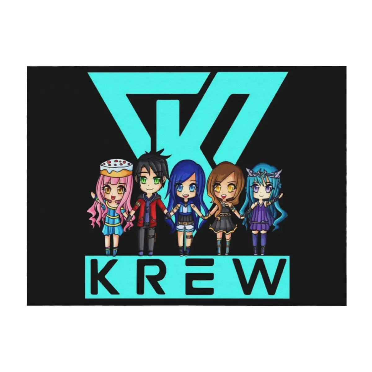 

Krew Throw Blanket Sofa Quilt Personalized Gift Bed Fashionable warm for winter Blankets