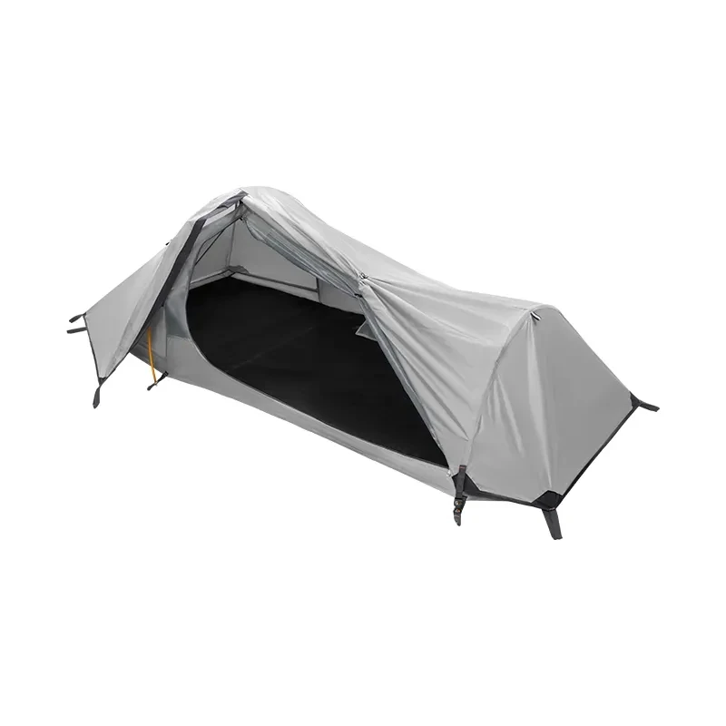 

Waterproof Ultralight Camping Sleeping Outdoor Tent Aluminum Pole Single Person Tunnel Tent