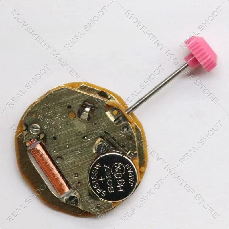 New MIYOTA 9T15 Movement 9T15 Quartz Electronic Movement Single Calendar 3 Hands Watch Repair Movement Replacement Parts