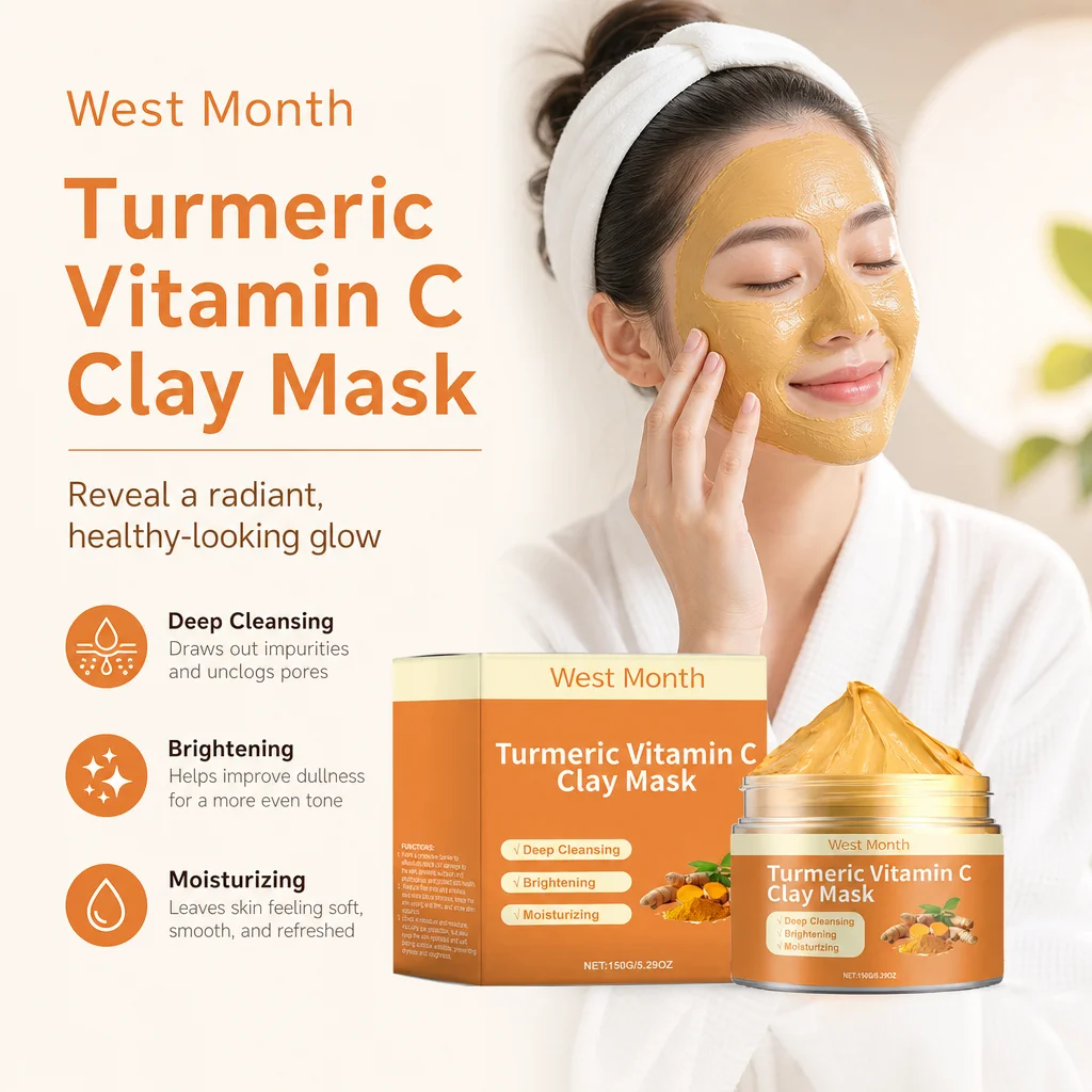 Masker Tanah Liat Kunyit Vitam - Mud Mask Kaolin ulasan dan harga
