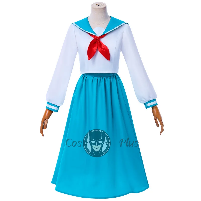 NewSayaka Kenyuu Densetsu Yaiba Sayaka Mine تأثيري حلي مجموعة كاملة مخصص زي مدرسي تأثيري هالوين